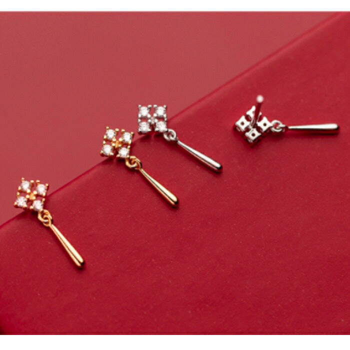 水滴モチーフネックレス Silver925