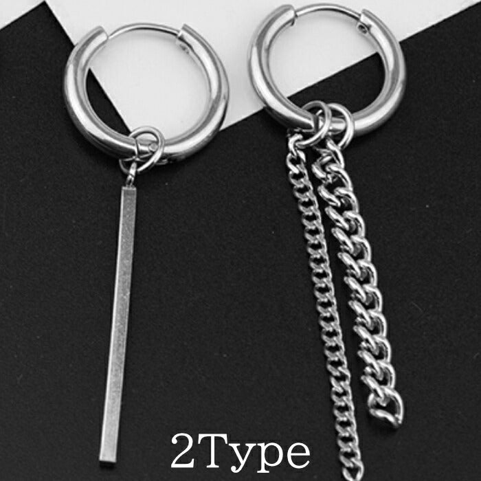 リングピアス チタン製 アレルギー対応