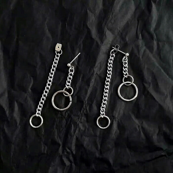 チェーンピアス 金属アレルギー対応 チタン