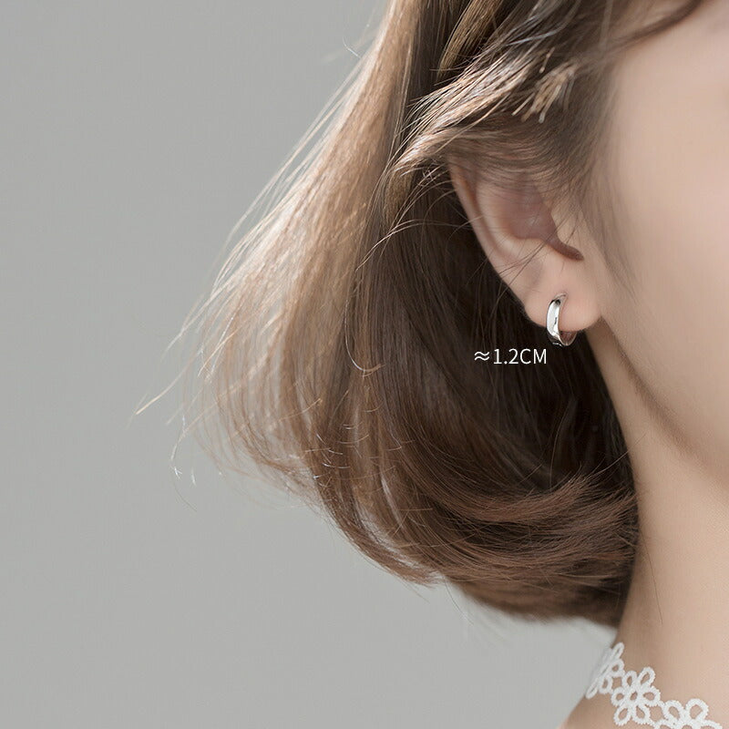 ピアス リング つけっぱなし 小さい シンプル 軟骨 金属アレルギー シルバー 小さめ シルバー925 アレルギー対応 20G 仕事用 小さいピアス リングピアス つけっぱなしピアス シンプルピアス セカンドピアス アレルギー対応ピアス 仕事