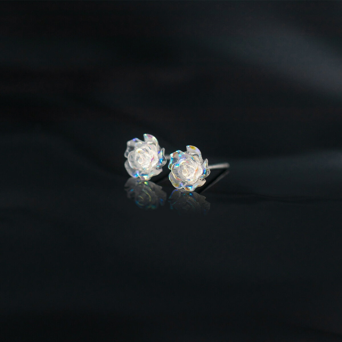 ピアス 薔薇 小さい バラ シルバー925ピアスキャッチ1組セット シンプル 軟骨 金属アレルギー シルバー 小さめ ミニ シルバー925 アレルギー対応 20G 仕事用 小さいピアス ばらピアス 薔薇ピアス アレルギー対応ピアス 仕事