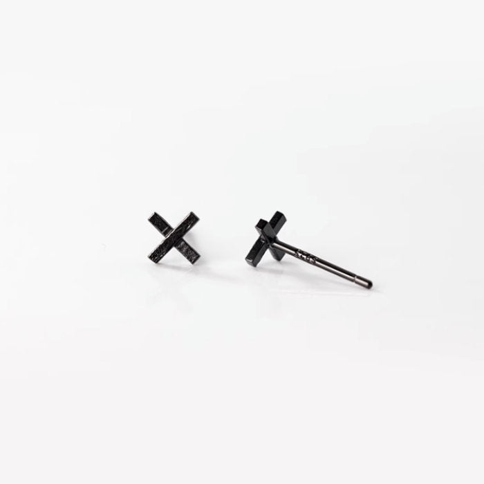 ピアス クロス 小さい 十字 シンプル 軟骨 金属アレルギー シルバー 小さめ ミニ シルバー925 アレルギー対応 20G 仕事用 小さいピアス シンプルピアス セカンドピアス 軟骨ピアス 仕事