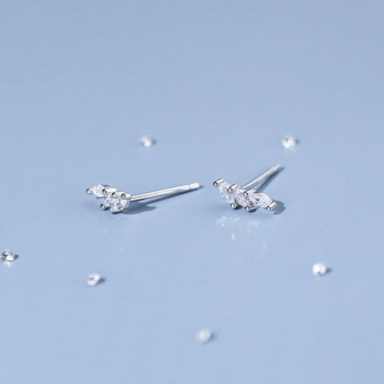 小粒麦の穂ピアス シルバー ゴールド シルバー925 ピアス 小さい 金属アレルギー 20G 麦の穂 エピ 小さい かわいい レディース 女性 両耳