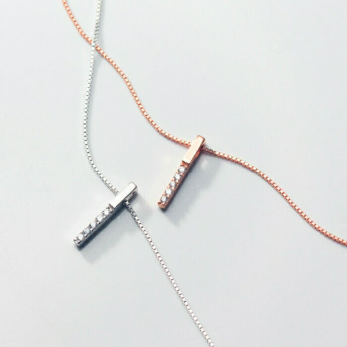 シンプルネックレス レディース シルバー925 Silver925 アレルギー対応 プレゼント ネックレス シンプル シルバー ピンクゴールド 小さめ デコルテ 重ね付け 上品 清楚 デイリー カジュアル フォーマル オフィス 女性