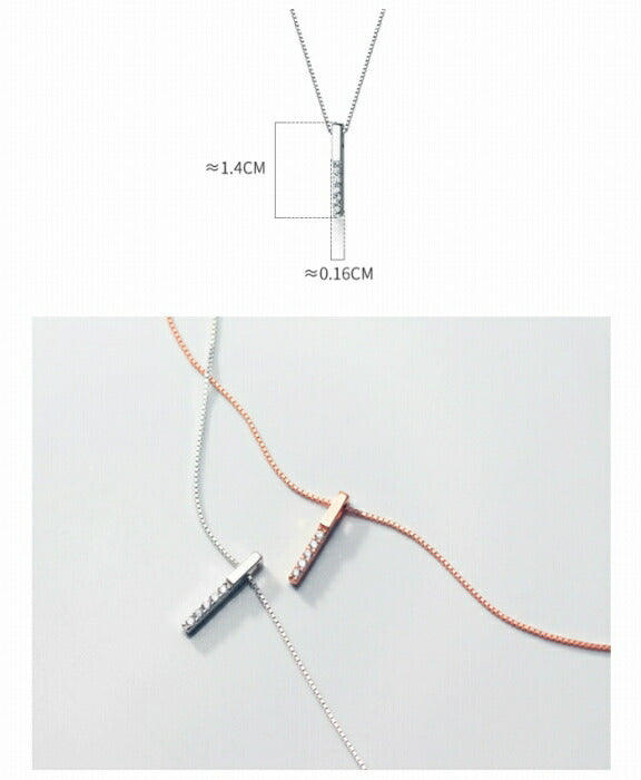 シンプルネックレス レディース シルバー925 Silver925 アレルギー対応 プレゼント ネックレス シンプル シルバー ピンクゴールド 小さめ デコルテ 重ね付け 上品 清楚 デイリー カジュアル フォーマル オフィス 女性