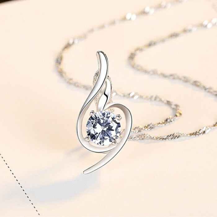【ギフト対応】 ネックレス レディース シルバー925 Silver925 キュービックジルコニア シルバーネックレス シルバー RYS 送料無料 ギフト 誕生日 プレゼント バレンタイン 彼女 妻