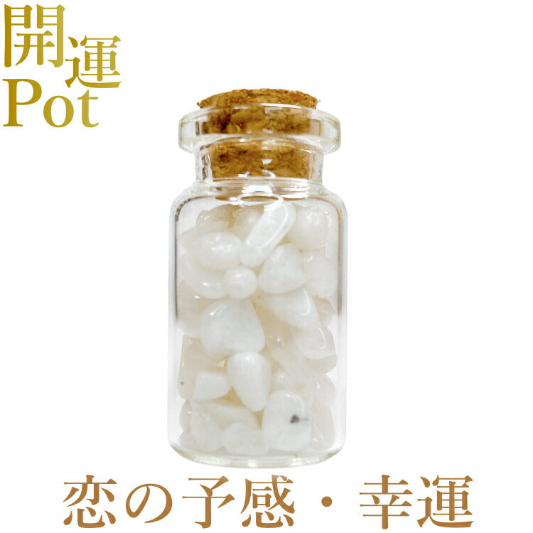 【ムーンストーン】 星屑ミニポット 【ストレス緩和 ひらめき 創造】 天然石 パワーストーン 開運 アイテム 浄化 厄除け お守り 飾り インテリア さざれ石 小瓶 送料無料 ポスト投函