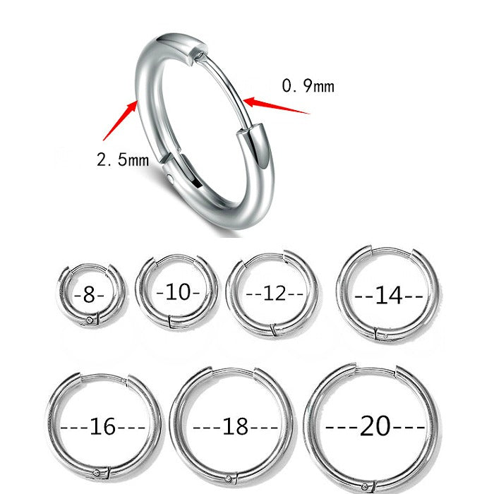 フープピアス サージカルステンレス 20G
