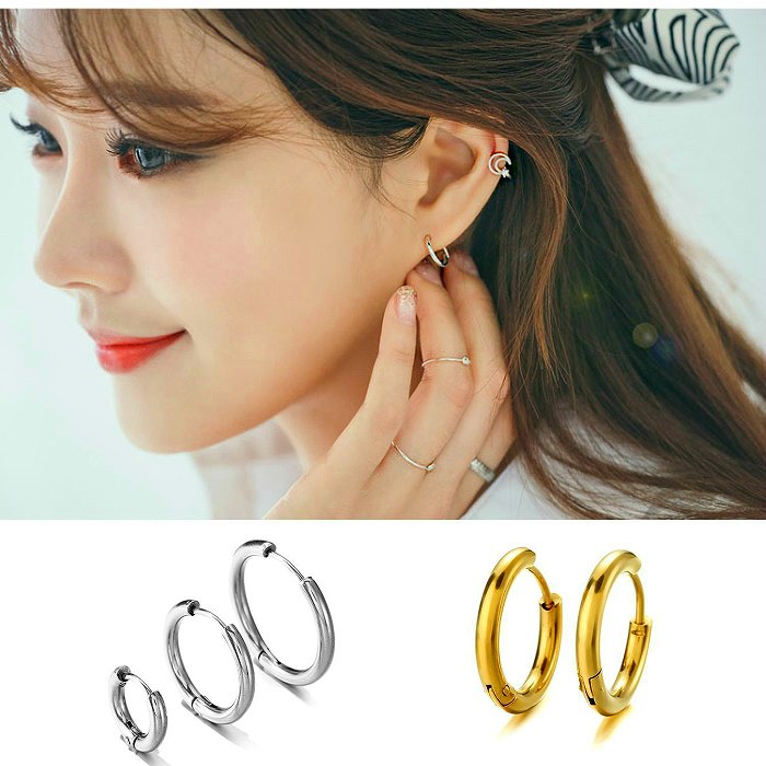 フープピアス サージカルステンレス 20G