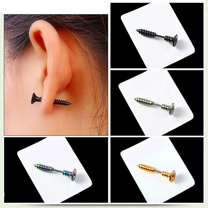 ネジピアス　サージカルステンレス　16G