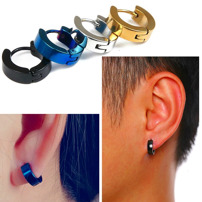 リングピアス　サージカルステンレス　19G