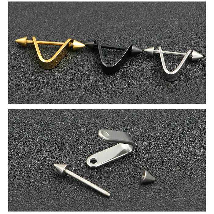 ネジ式ピアス　サージカルステンレス　16G