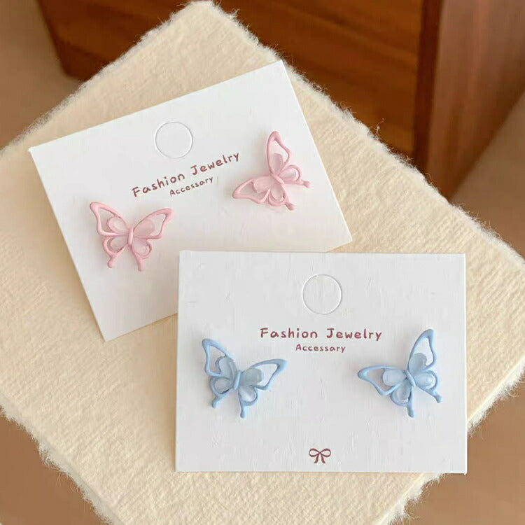 蝶モチーフピアス　20G