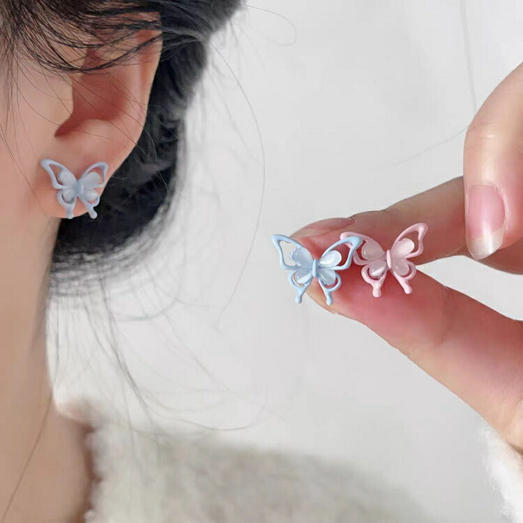 蝶モチーフピアス　20G