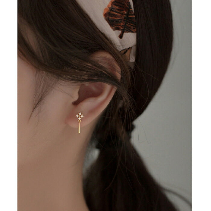 水滴モチーフネックレス　Silver925