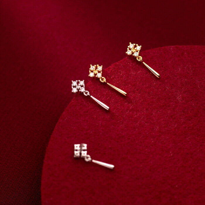 水滴モチーフネックレス　Silver925