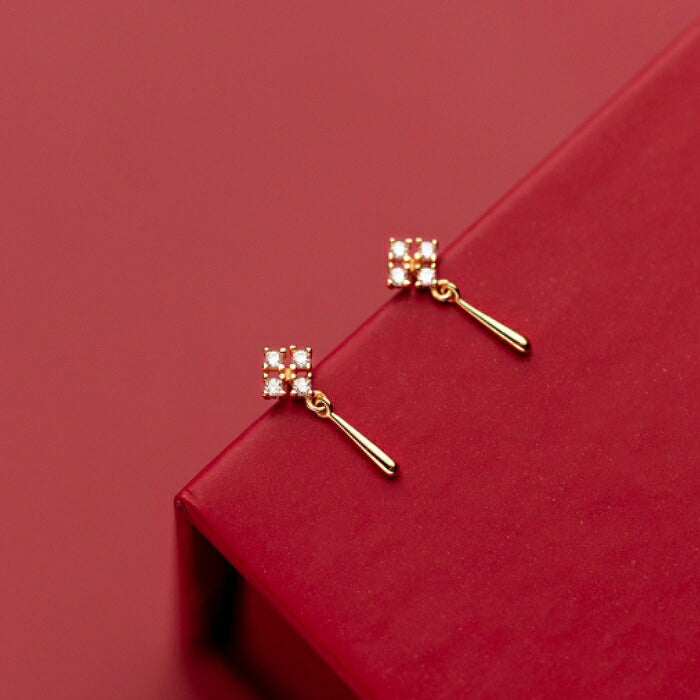 水滴モチーフネックレス　Silver925