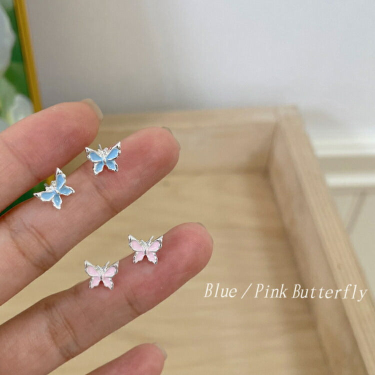 蝶モチーフピアス　20G