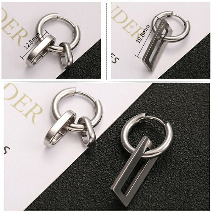 リングピアス ステンレス