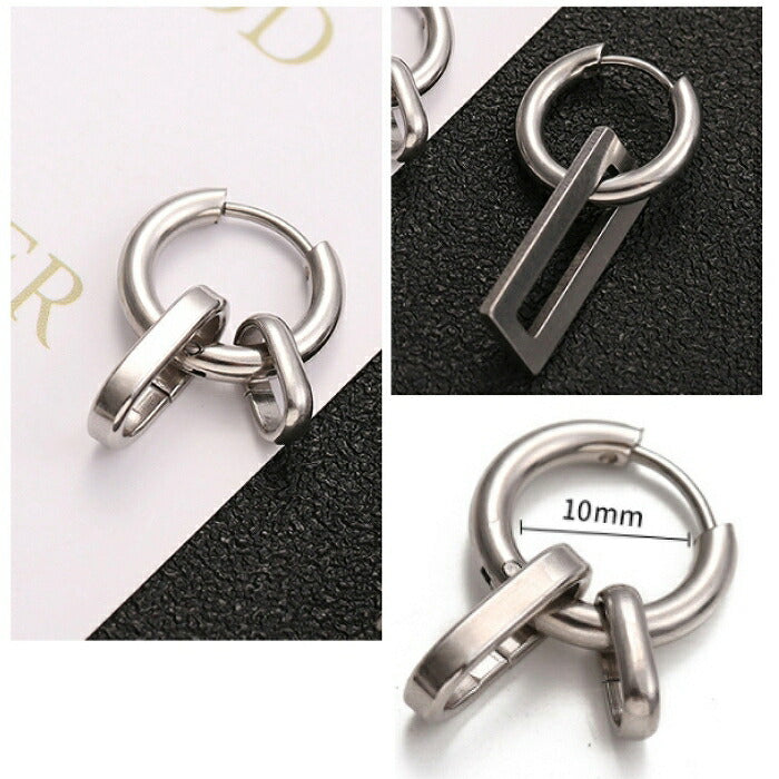 リングピアス ステンレス