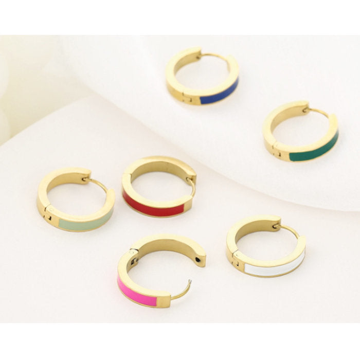 リングピアス ステンレス ワンタッチ 20G