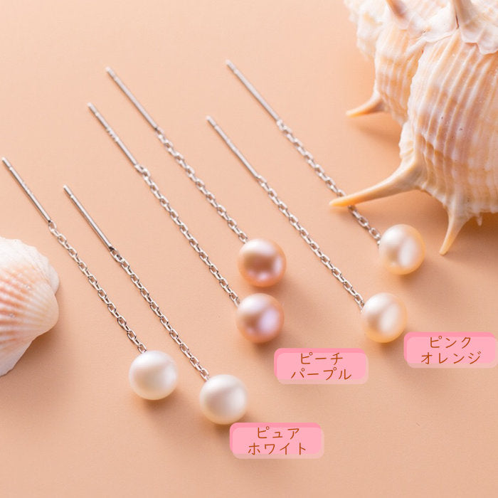 チェーンピアス アレルギー対応　Silver925