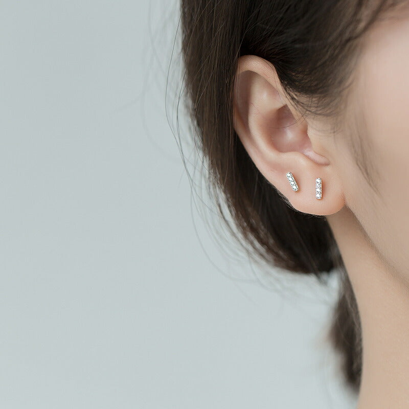 ピアス つけっぱなし 小さい キュービックジルコニア シンプル 軟骨 金属アレルギー シルバー 小さめ シルバー925 アレルギー対応 20G 仕事用 小さいピアス つけっぱなしピアス シンプルピアス セカンドピアス アレルギー対応ピアス 仕事