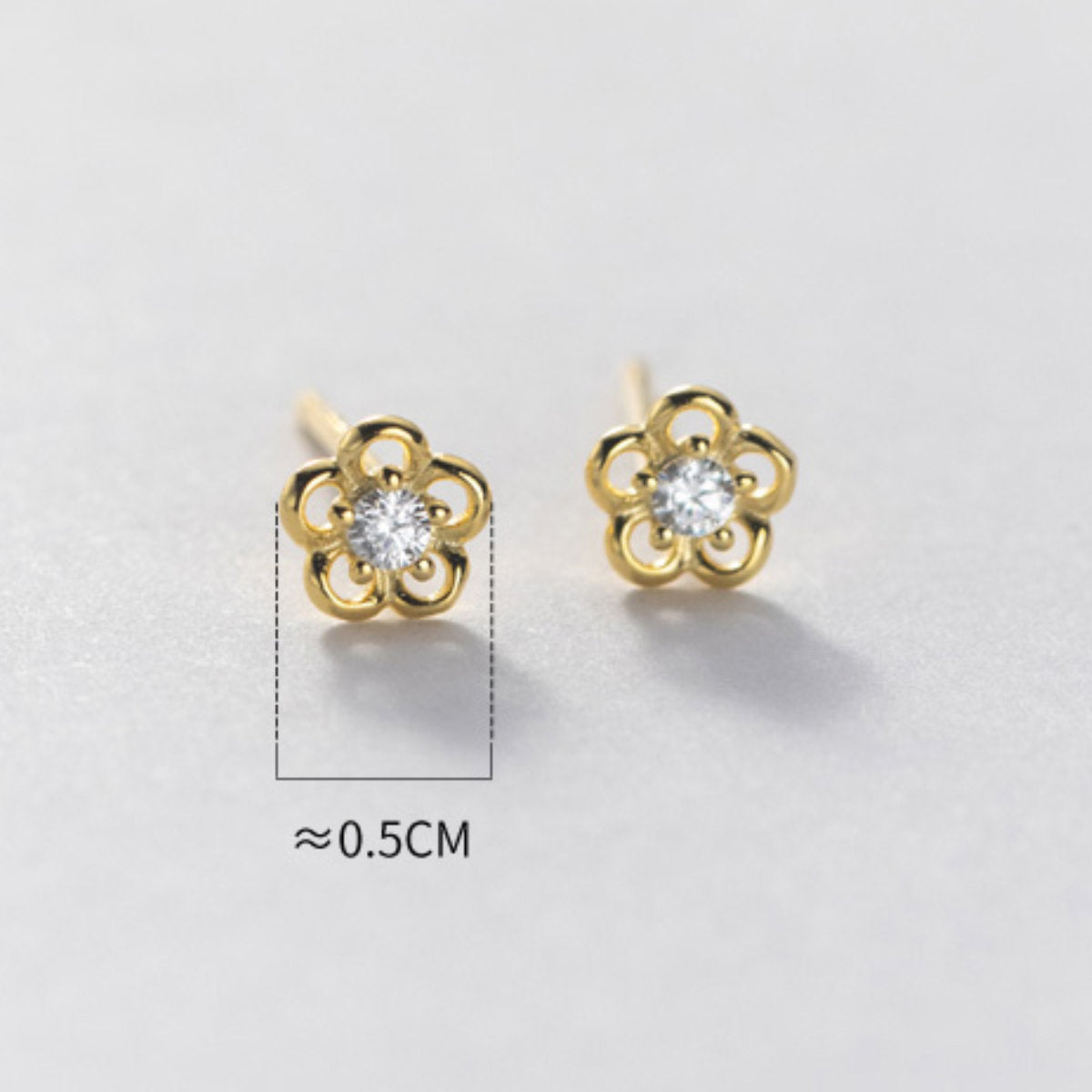 ピアス 小さい 花 フラワー シンプル 軟骨 金属アレルギー シルバー 小さめ シルバー925 アレルギー対応 20G 仕事用 小さいピアス フラワーピアス つけっぱなしピアス シンプルピアス セカンドピアス 軟骨ピアス アレルギー対応ピアス