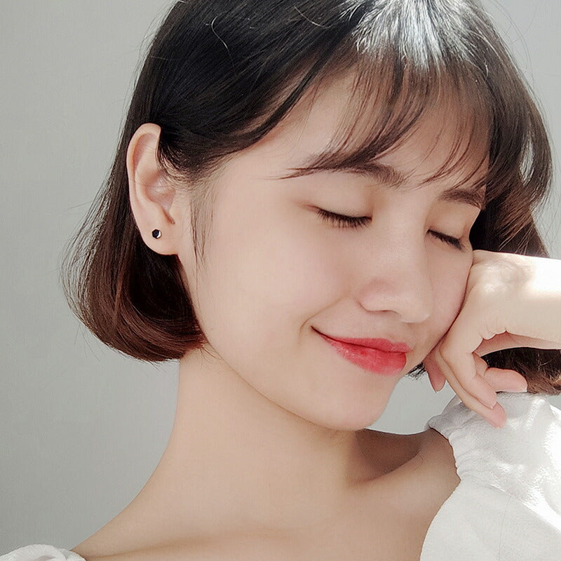 ピアス 六角 つけっぱなし 小さい シンプル 軟骨 金属アレルギー シルバー 小さめ ミニ シルバー925 アレルギー対応 20G 仕事用 小さいピアス 六角ピアス つけっぱなしピアス シンプルピアス セカンドピアス アレルギー対応ピアス 仕事