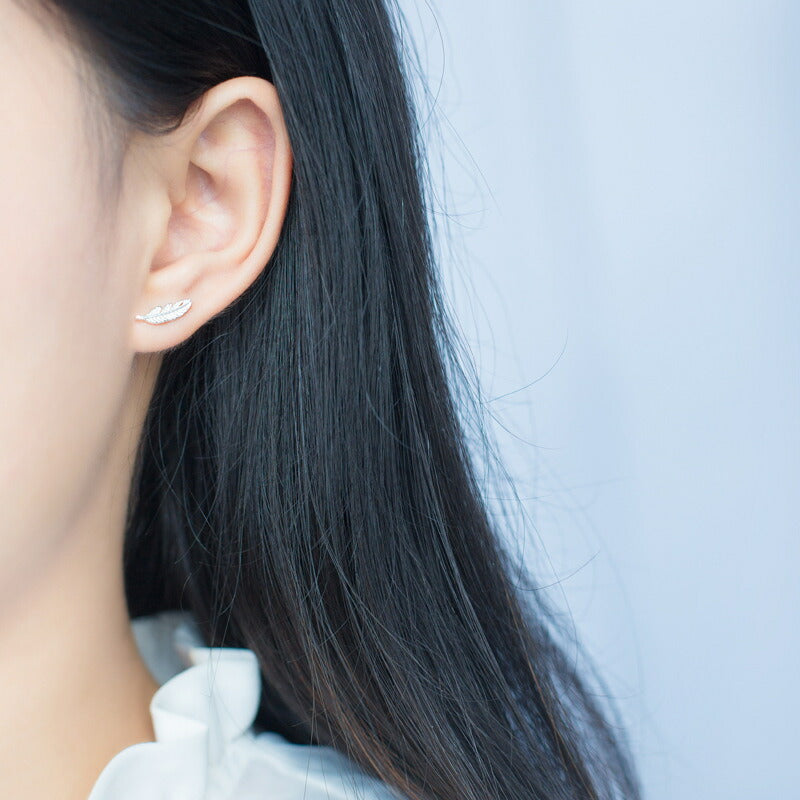 ピアス 羽根 小さい 羽 ハネ シンプル 軟骨 金属アレルギー シルバー 小さめ ミニ シルバー925 アレルギー対応 20G 仕事用 小さいピアス ハネピアス 羽根ピアス シンプルピアス 羽ピアス 軟骨ピアス アレルギー対応ピアス 仕事