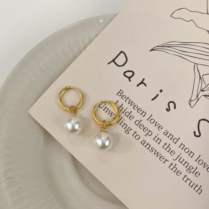 ピアス リング チタン フープ 2ピース ゴールド メンズ シンプル 軟骨 金属アレルギー 小さめ 20G 小さいピアス シンプルピアス フープピアス 片耳