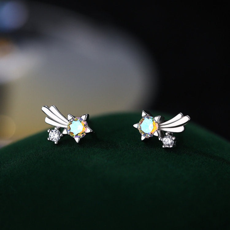 ピアス 星 スター 流れ星 シルバー 小さい シンプル 軟骨 金属アレルギー シルバー925 アレルギー対応 20G 仕事用 小さいピアス シンプルピアス セカンドピアス