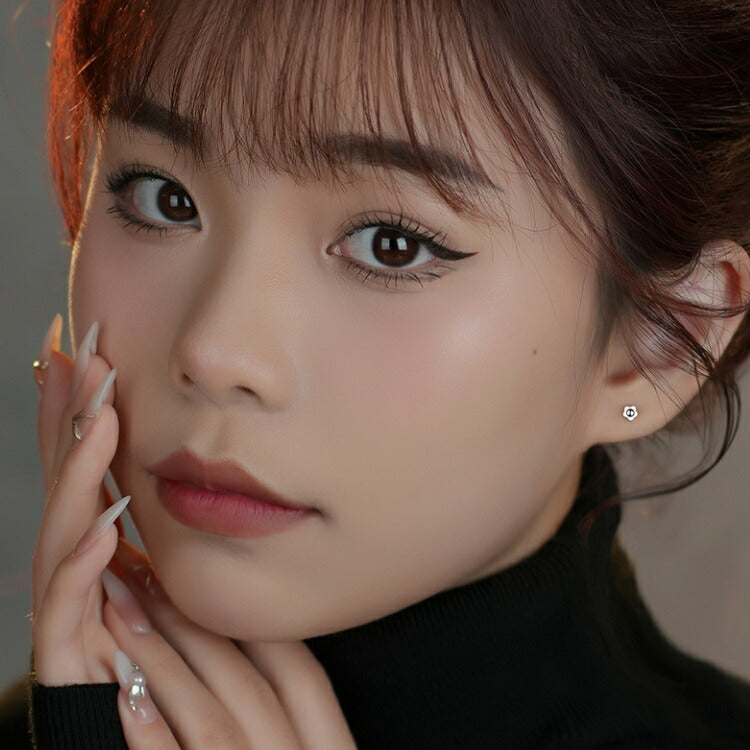 小さいお花のシルバーピアス Silver999 20G お花 フラワー ピアス 小さい ミニ 3.5mm かわいい シルバー 女性 レディース ミニピアス 小さいピアス かわいいピアス