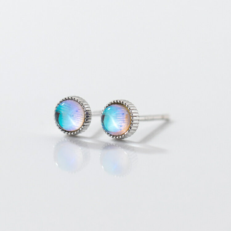 選べる4種の水滴ウォーターグラスピアス ドロップピアス シルバー925 アレルギー対応 シンプル ピアス デザイン レディース 女性 メンズ 水滴 水玉 グラス ガラス玉 雫