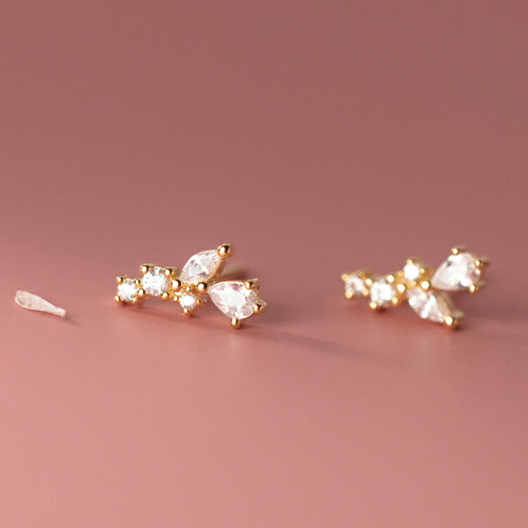 【麦の穂のシルバーピアス】 シルバー925 ピアス アレルギー対応 シルバー ゴールド 麦の穂 麦穂 稲穂 エピ レディース 女性 かわいい シンプル