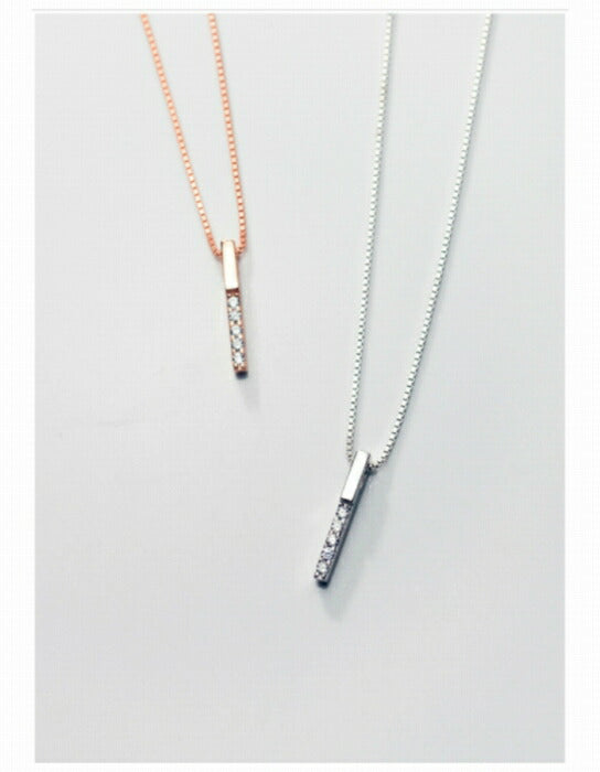 シンプルネックレス レディース シルバー925 Silver925 アレルギー対応 プレゼント ネックレス シンプル シルバー ピンクゴールド 小さめ デコルテ 重ね付け  上品 清楚 デイリー カジュアル フォーマル オフィス 女性