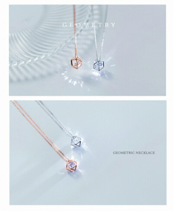 シンプルネックレス レディース シルバー925 Silver925 アレルギー対応 プレゼント ネックレス シンプル シルバー 小さめ 華奢 幾何学 デコルテ 重ね付け  上品 清楚 デイリー カジュアル フォーマル オフィス 大人 女性