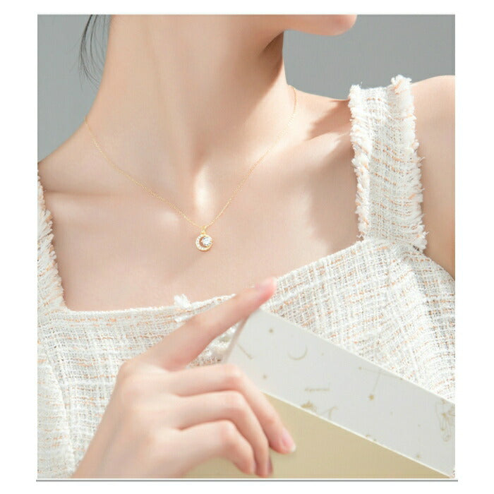 シンプルネックレス レディース シルバー925 Silver925 アレルギー対応 プレゼント ネックレス シンプル シルバー ゴールド 小さめ 華奢 重ね付け  上品 清楚 デイリー カジュアル フォーマル オフィス 大人 925 女性