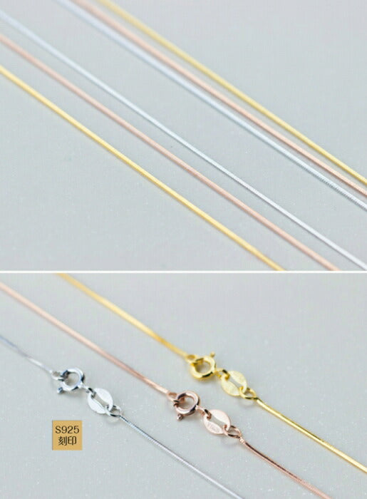 シルバー925 シンプルネックレス レディース Silver925 アレルギー対応 プレゼント ネックレス シンプル シルバー ゴールド 小さめ 華奢 重ね付け  上品 清楚 デイリー カジュアル 925 フォーマル オフィス 大人 女性