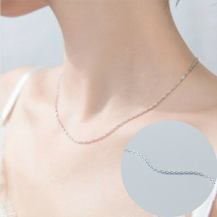 シンプルネックレス レディース シルバー925 Silver925 アレルギー対応 プレゼント ネックレス シンプル シルバー ゴールド 小さめ 華奢 重ね付け  上品 清楚 デイリー カジュアル フォーマル オフィス 大人 925 女性
