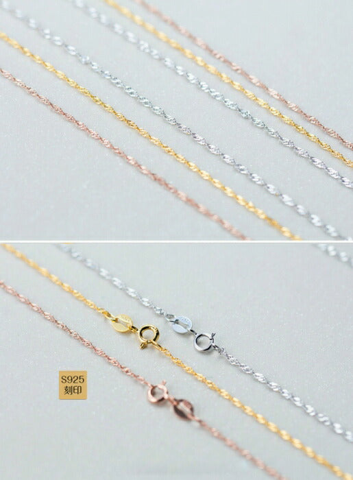 シルバー925 シンプルネックレス レディース Silver925 アレルギー対応 プレゼント ネックレス シンプル シルバー ゴールド 小さめ 華奢 重ね付け  上品 清楚 デイリー カジュアル 925 フォーマル オフィス 大人 女性