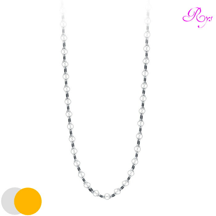 ネックレス レディース Silver925 シルバーネックレス シルバー ゴールド RYS 送料無料 ギフト 誕生日 プレゼント バレンタイン 彼女 妻