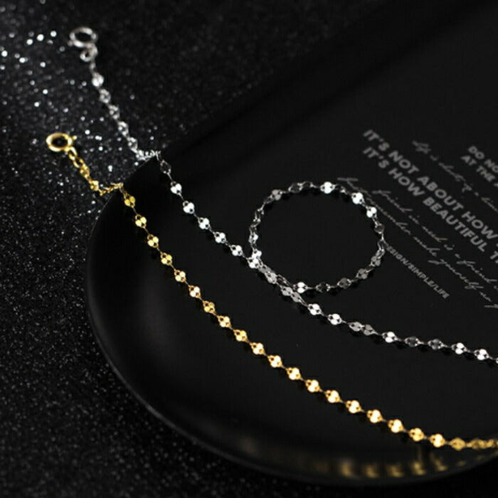 ネックレス レディース Silver925 シルバーネックレス シルバー ゴールド RYS 送料無料 ギフト 誕生日 プレゼント バレンタイン 彼女 妻