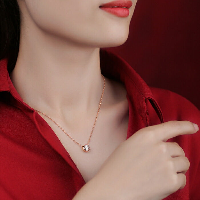 【ギフト対応】 ネックレス レディース Silver925 モアッサナイト シルバーネックレス シルバー RYS 送料無料 ギフト 誕生日 プレゼント バレンタイン 彼女 妻