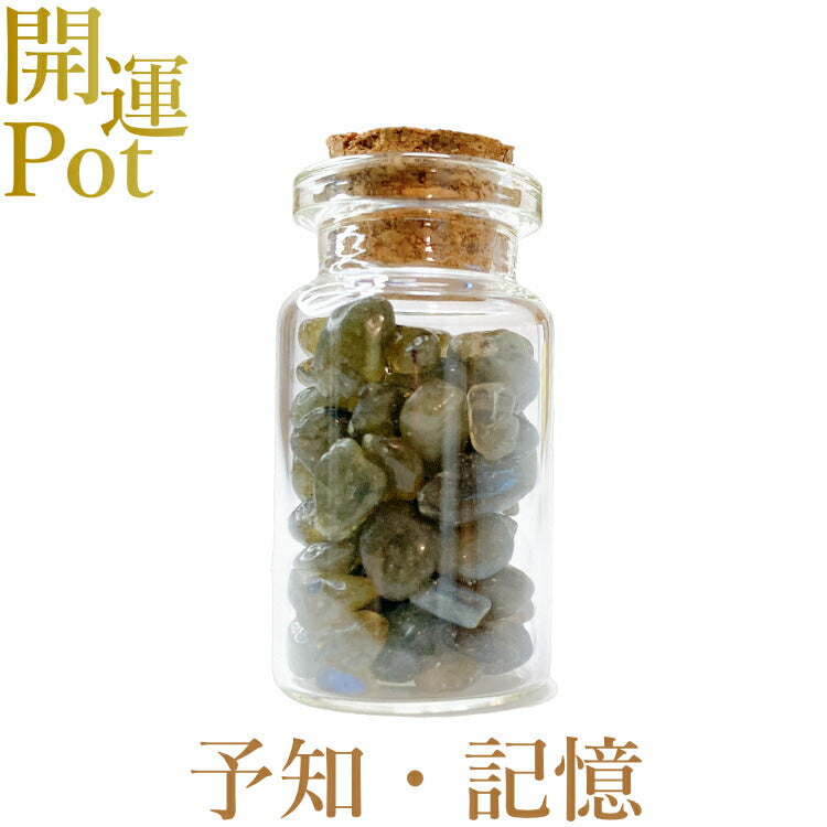 【ラブラドライド】 星屑ミニポット 【思慕 記憶 調和 自由 予知】 天然石 パワーストーン 開運 アイテム 浄化 厄除け お守り 飾り インテリア さざれ石 小瓶 送料無料 ポスト投函